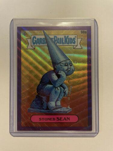 2020 Chrome Stoned SEAN [Purple Wave] #90a card