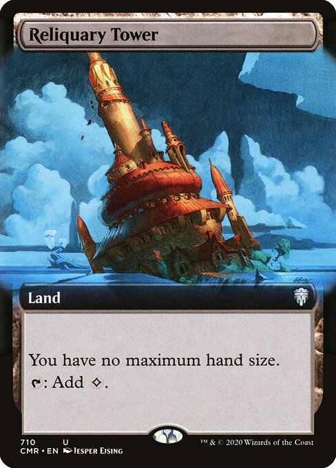 2020 Commander Legends Reliquary Tower #488 card