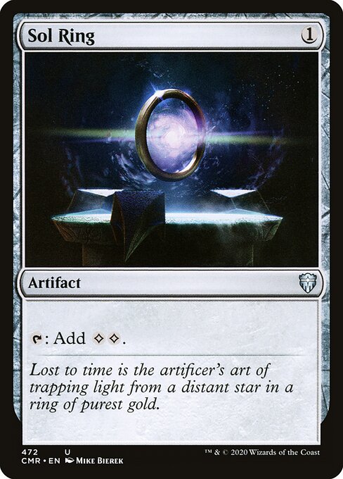 2020 Commander Legends Sol Ring #700 card