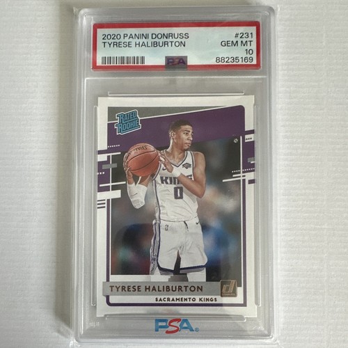 2020 Donruss Tyrese Haliburton #231 card