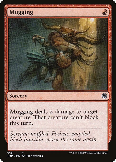 2020 Jumpstart Mugging #352 card