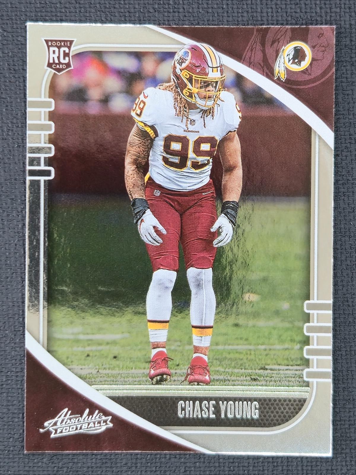 2020 Panini Absolute Chase Young #117 card