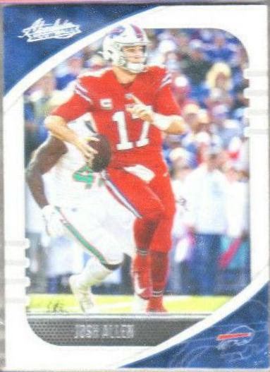 2020 Panini Absolute Josh Allen #65 card