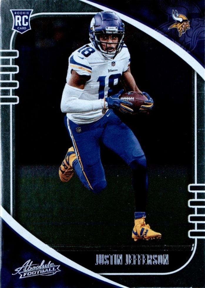 2020 Panini Absolute Justin Jefferson #168 card
