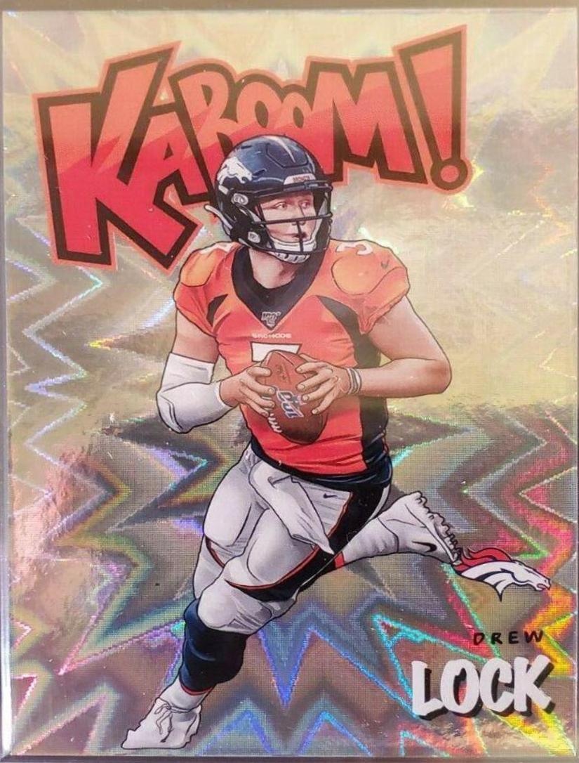 2020 Panini Absolute Kaboom Drew Lock #K-DL card