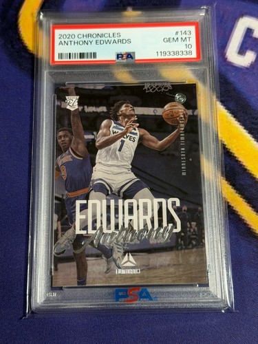 2020 Panini Chronicles Anthony Edwards #143 card
