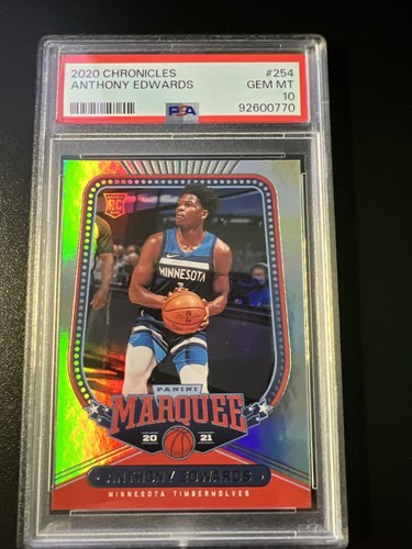2020 Panini Chronicles Anthony Edwards #254 card