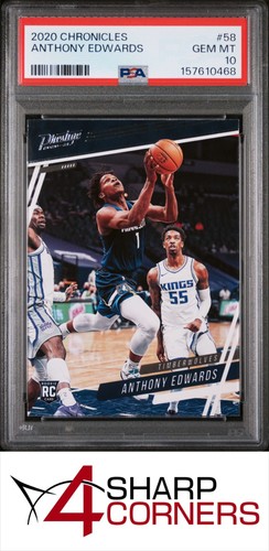 2020 Panini Chronicles Anthony Edwards #58 card