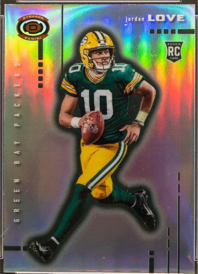 2020 Panini Chronicles Dynagon Rookies Jordan Love [Silver] #D-4 card