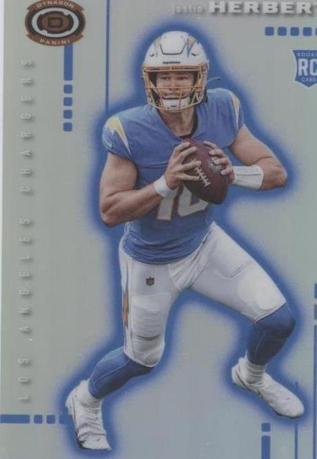 2020 Panini Chronicles Dynagon Rookies Justin Herbert [Silver] #D-3 card