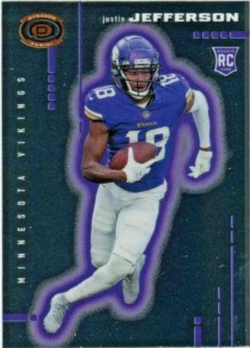 2020 Panini Chronicles Dynagon Rookies Justin Jefferson #D-9 card