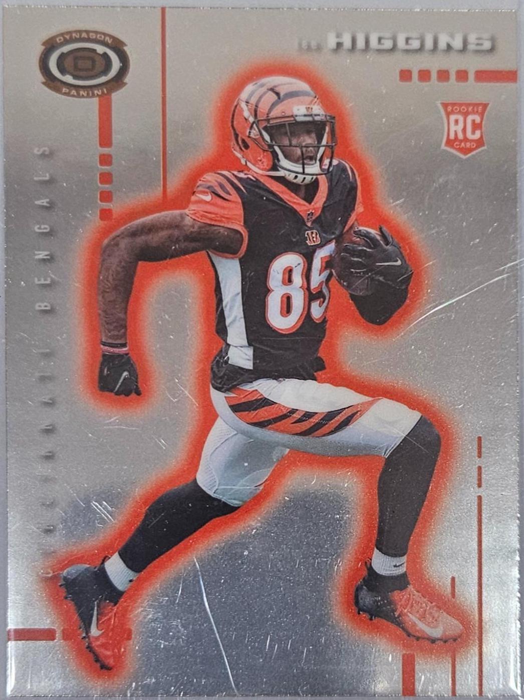 2020 Panini Chronicles Dynagon Rookies Tee Higgins #D-10 card