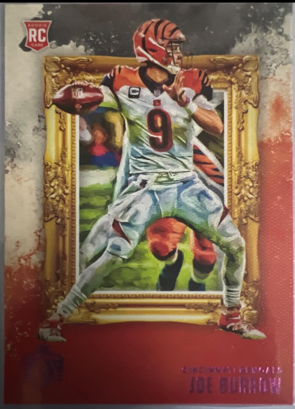 2020 Panini Chronicles Gridiron Kings Joe Burrow [Pink] #GK-1 card