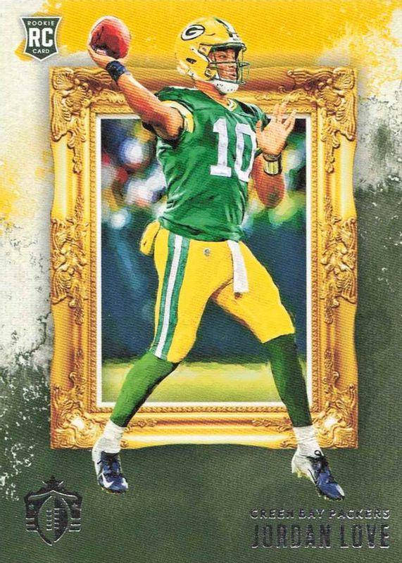 2020 Panini Chronicles Gridiron Kings Jordan Love #GK-4 card