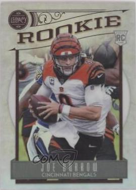2020 Panini Chronicles Legacy Update Rookies Joe Burrow [Silver] #201 card