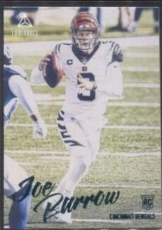 2020 Panini Chronicles Luminance Joe Burrow [Green] #201 card