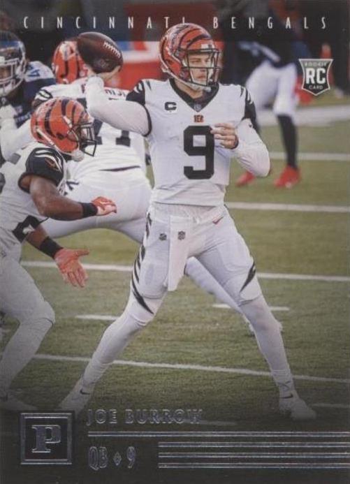 2020 Panini Chronicles Panini Joe Burrow #PA-1 card