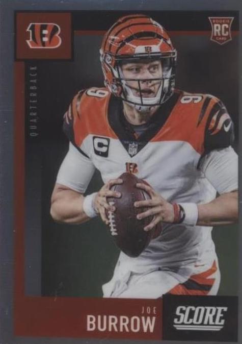 2020 Panini Chronicles Score Update Rookies Joe Burrow #441 card