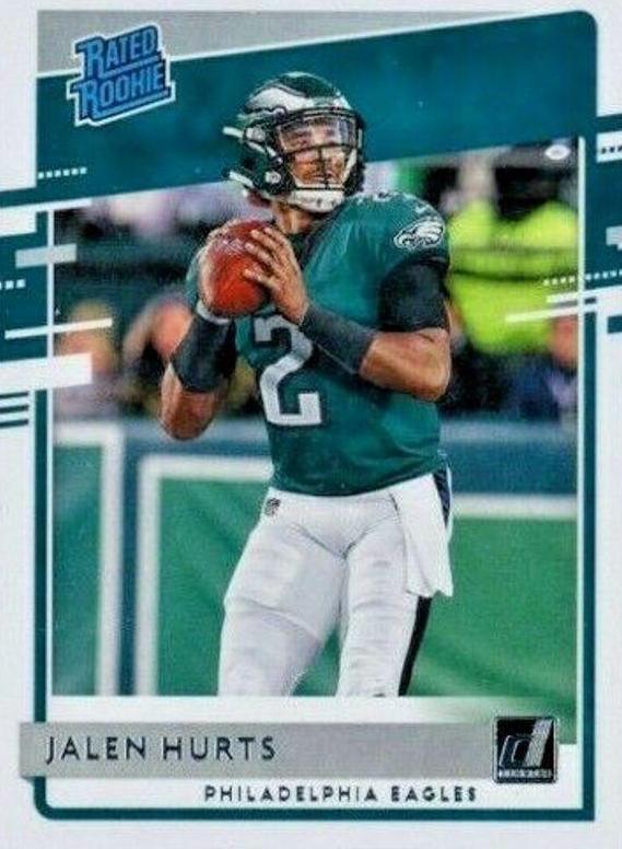 2020 Panini Donruss Jalen Hurts #314 card