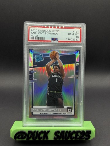 2020 Panini Donruss Optic Anthony Edwards [Holo] #151 card