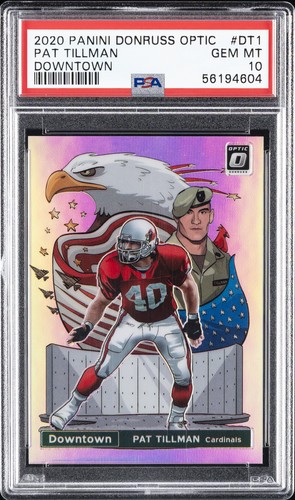 2020 Panini Donruss Optic Downtown Pat Tillman #DT-1 card