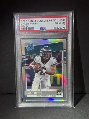 2020 Panini Donruss Optic Jalen Hurts [Holo] #164 card