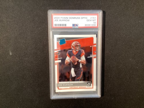2020 Panini Donruss Optic Joe Burrow #151 card