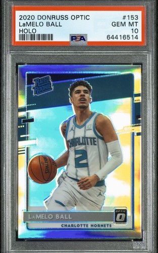 2020 Panini Donruss Optic LaMelo Ball [Holo] #153 card