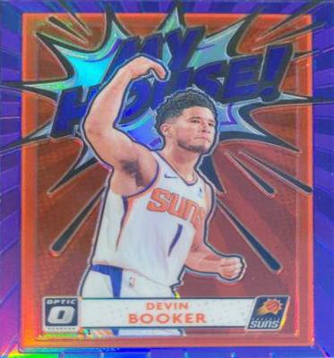 2020 Panini Donruss Optic My House Devin Booker [Purple] #15 card