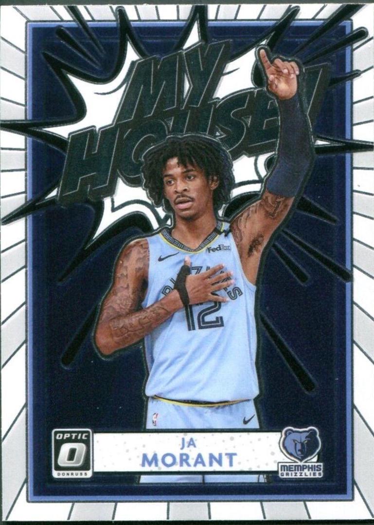 2020 Panini Donruss Optic My House Ja Morant #3 card
