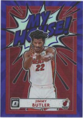 2020 Panini Donruss Optic My House Jimmy Butler [Purple] #6 card