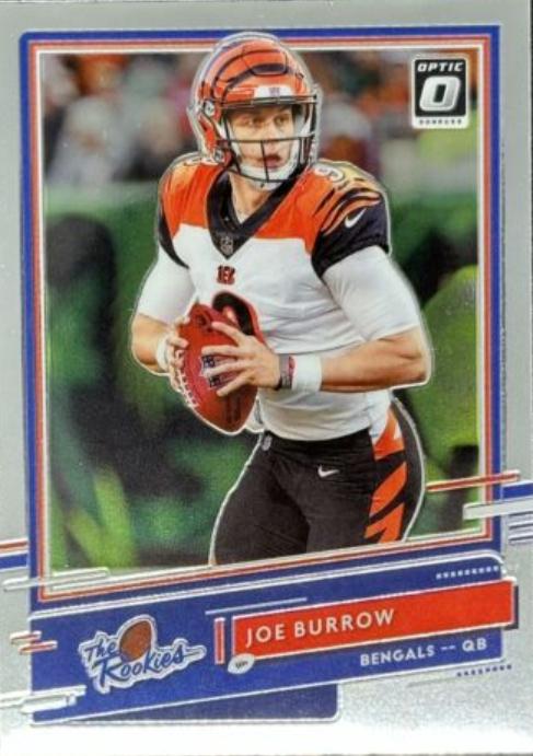 2020 Panini Donruss Optic The Rookies Joe Burrow #TR-JB card