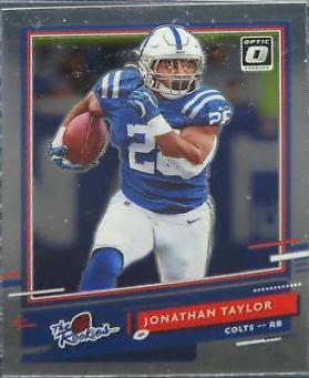 2020 Panini Donruss Optic The Rookies Jonathan Taylor #TR-JT card