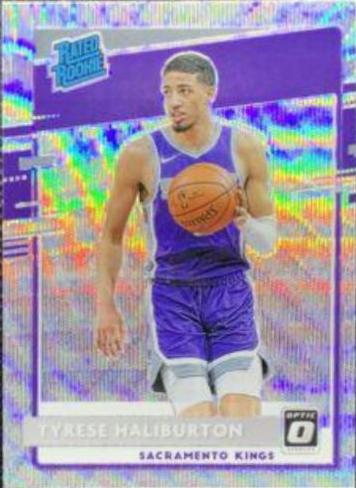 2020 Panini Donruss Optic Tyrese Haliburton [Fanatics] #162 card