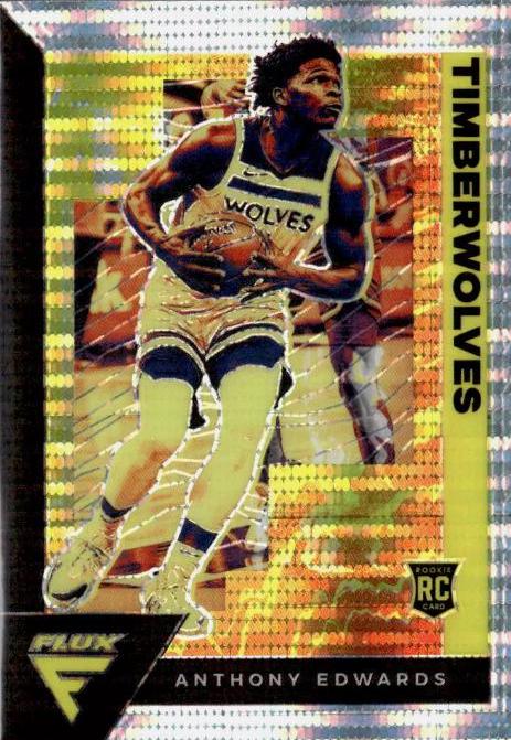 2020 Panini Flux Anthony Edwards [Pulsar] #202 card