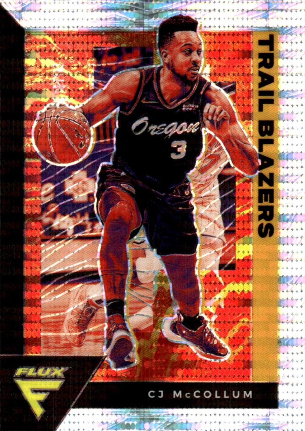2020 Panini Flux CJ McCollum #147 card