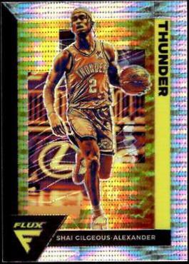 2020 Panini Flux Shai Gilgeous-Alexander [Pulsar] #121 card