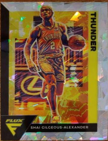 2020 Panini Flux Shai Gilgeous-Alexander [Silver] #121 card
