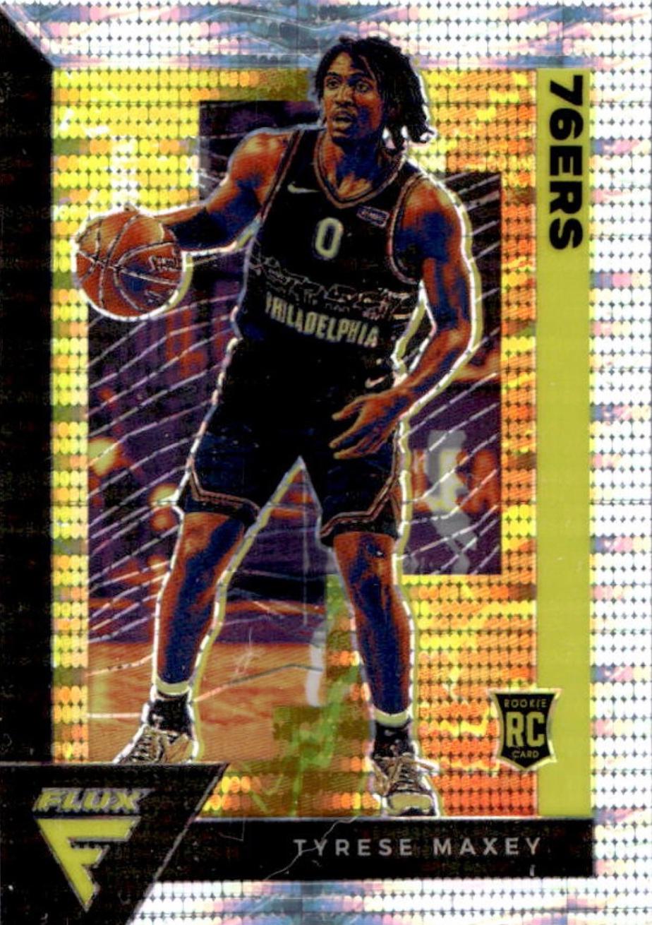 2020 Panini Flux Tyrese Maxey [Pulsar] #208 card