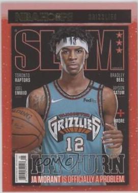 2020 Panini Hoops SLAM Ja Morant [Winter] #18 card