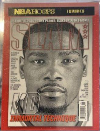 2020 Panini Hoops SLAM Kevin Durant [Magazine] #13 card