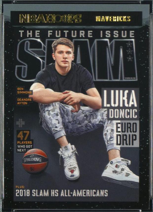 2020 Panini Hoops SLAM Luka Doncic [Winter] #5 card