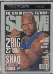 2020 Panini Hoops SLAM Shaquille O'Neal [Holo] #9 card