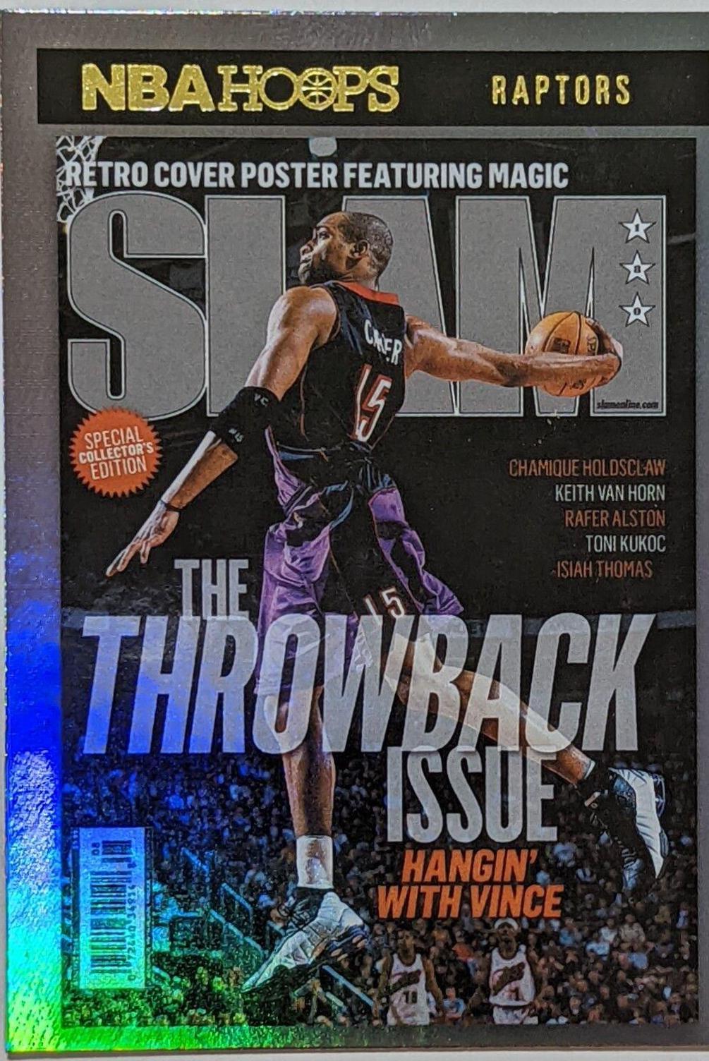 2020 Panini Hoops SLAM Vince Carter [Holo] #14 card