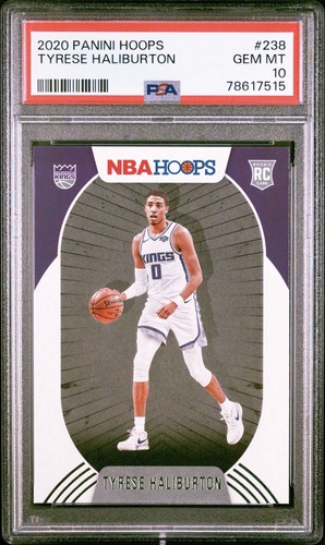 2020 Panini Hoops Tyrese Haliburton #238 card