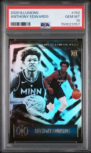 2020 Panini Illusions Anthony Edwards #152 card