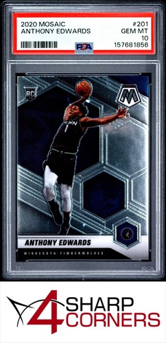 2020 Panini Mosaic Anthony Edwards #201 card