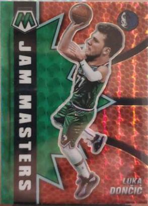2020 Panini Mosaic Jam Masters Luka Doncic [Green Mosaic] #12 card