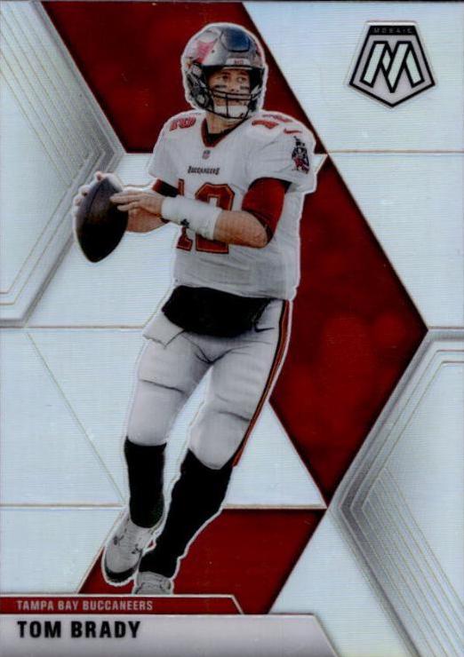 2020 Panini Mosaic Tom Brady [Silver Prizm] #135 card
