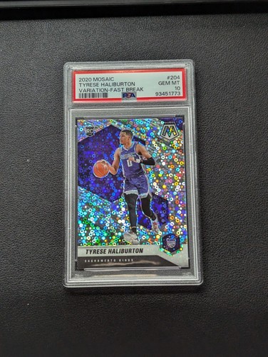 2020 Panini Mosaic Tyrese Haliburton #204 card